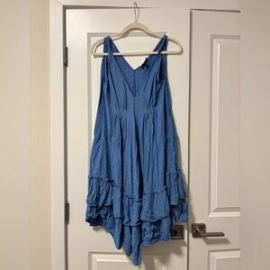 Boho Blue Dress